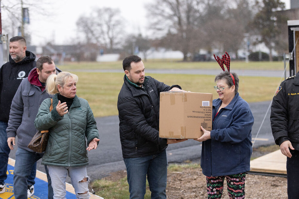 2024 TeenWorks Toy Drive at Roosevelt Elementary School in Allentown