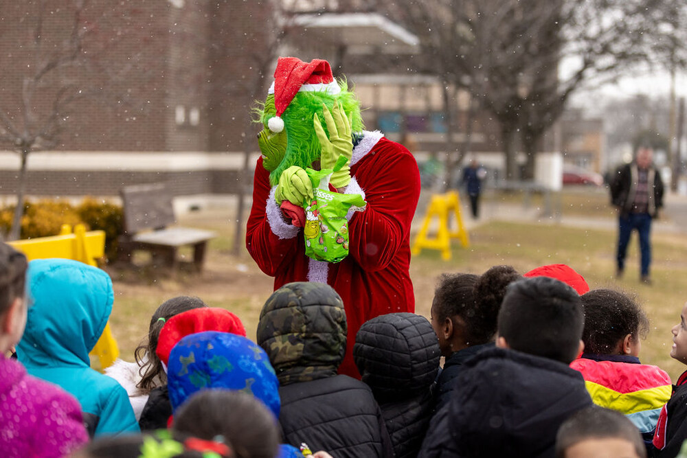 2024 TeenWorks Toy Drive at Roosevelt Elementary School in Allentown