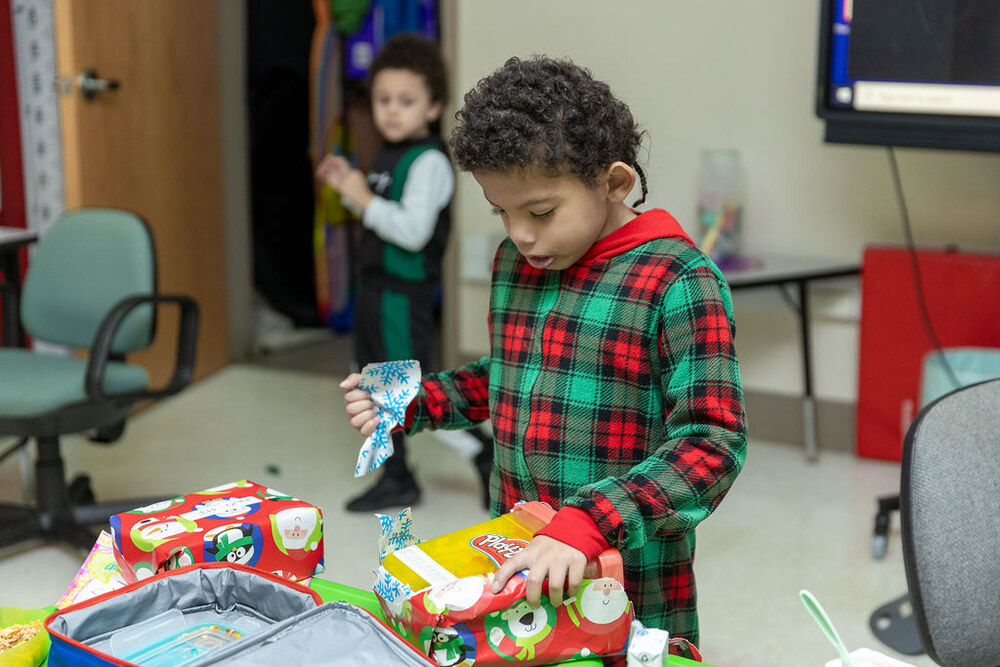 2024 TeenWorks Toy Drive at Roosevelt Elementary School in Allentown