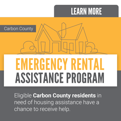 graphic - Eligible Carbon County residents in need of housing assistance have a chance to receive help. Click to learn more