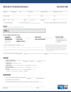 Pledge Form 2024-25