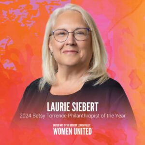 graphic - LAURIE SIEBERT
2024 Betsy Torrence Philanthropist of the Year