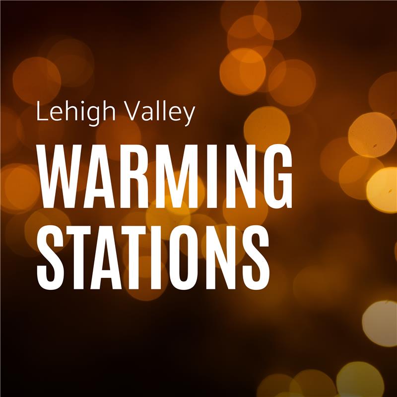 graphic - Lehigh Valley warming stations